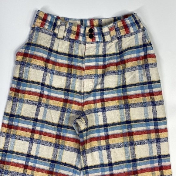 Vintage Levi's For Me Flared Red White Blue Pants 30x30 RARE - Picture 2 of 16